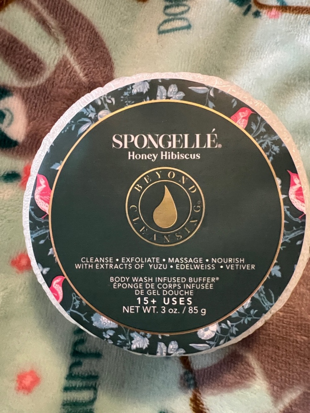 2/$26 Spongellé Honey Hibiscus Infused Body Wash Buffer - Pink